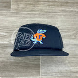 Vintage 90S Florida Gators Patch On Retro Rope Hat Solid Navy Ready To Go