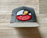 Vintage Oilfield - Wild Well Control Patch On Charcoal/Sand Rope Hat With Snapback Ready To Go